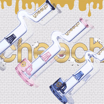 Cheech Glass - 15" Puffco Proxy Comp Straight Pipe Water Pipe - with 14M Male Bowl (MSRP $100.00)