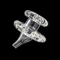 29mm Clear Gear Shape Carb Cap - Single (MSRP $15.00)