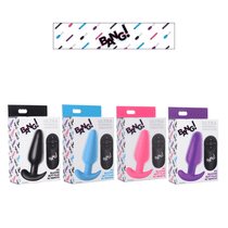 21X Vibrating Silicone Plug w/ Remote by BANG! *Drop Ship* (MSRP $69.96)