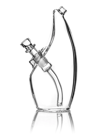 GRAV® - 6" Rain Bubbler Water Pipe Clear - with 14M Bowl (MSRP $80.00)