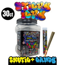 Sticky Icky - THCA Pre-Rolls 1.5g - Exotic Plus Candy - Single Tube x 30ct Jar