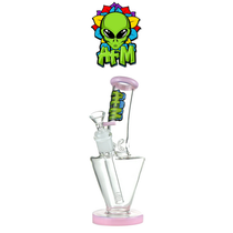9" Upside Down Glass Beaker Bong Set by AFM Glass *Drop Ship* (MSRP $78.99)