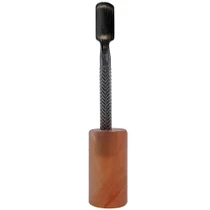 4" Resin Handle Stainless Steel Dabber Assorted (MSRP $10.00)