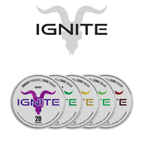 IGNITE - Caffeine Energy Pouches 100mg 20ct (Sleeve of 5) *Drop Ship* (MSRP $5.99ea)
