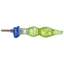 4.7" Color Wave Nectar Pipe - with 10M Titanium Tip (MSRP $30.00)