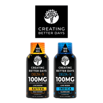 Creating Better Days - Nano D9 Shots 100mg 2oz (Box of 12) *Drop Ship* (MSRP $10.00 Each)