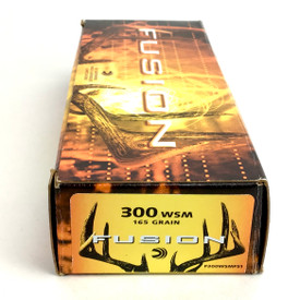 Fusion- 300 WSM, 165 Grain, Fusion Soft Point