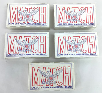 Lake City Arsenal 7.62 NATO M118 Match Ammunition