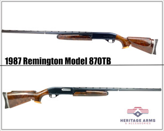 Beautiful 1987 Remington Model 870TB Wingmaster 12GA pump Shotgun
