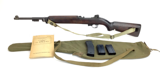 Clean Inland M1 Carbine & Accessories - 1943 mfg