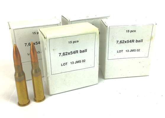 Yugoslavian 7.62 x 54R Ball Ammunition