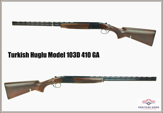 Boxed - Turkish Huglu .410 Over / Under Shotgun