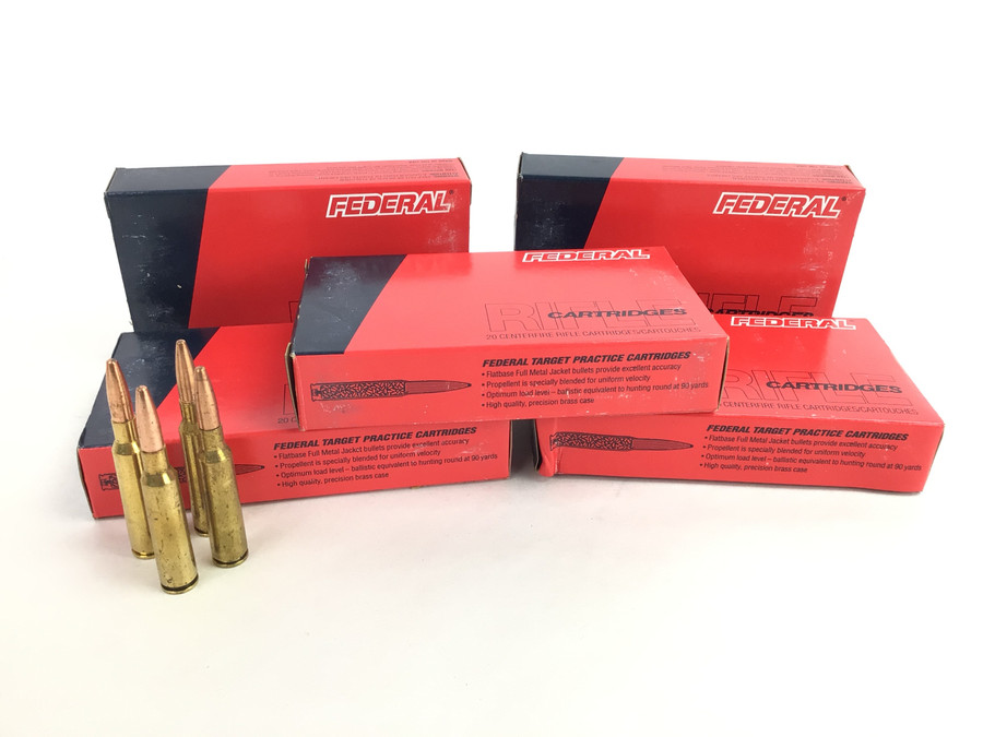 Federal 6.5 x 55mm 140 Grain Target Ammo