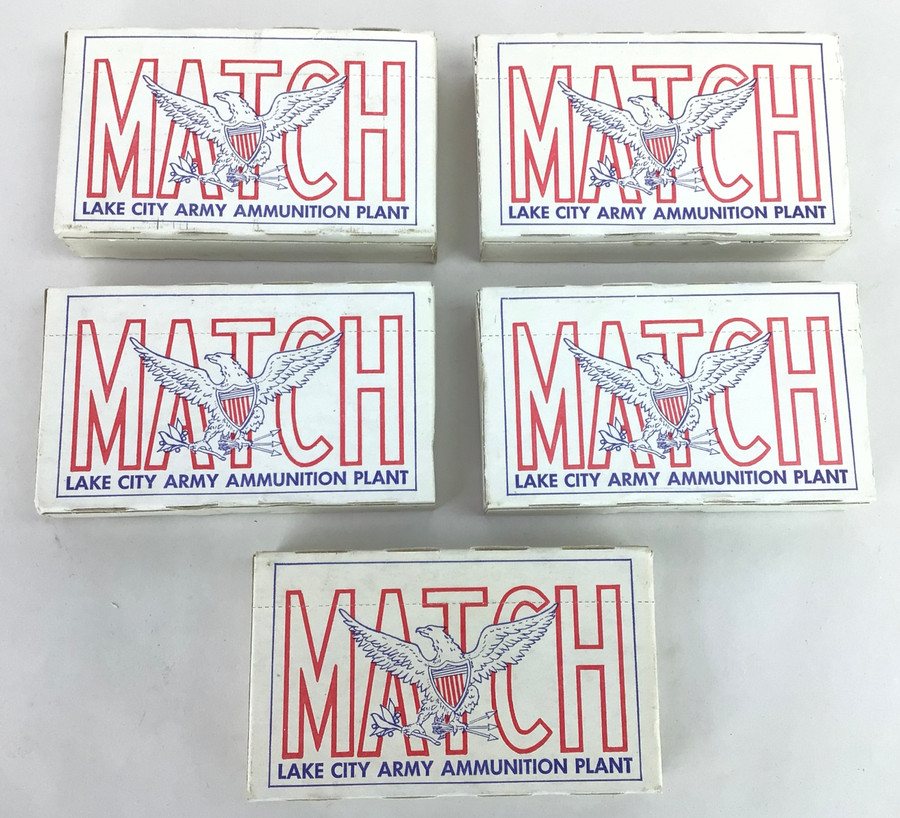 Lake City Arsenal 7.62 NATO M118 Match Ammunition