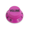 Plastic Strat Knob / VOLUME text