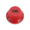 Plastic Strat Knob / TONE text