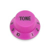 Plastic Strat Knob / TONE text