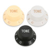 Plastic Strat Knob / TONE text