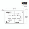 Pickup Routing Template - Jazz Bass