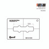 Pickup Routing Template - Jazz Bass