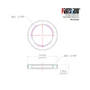 Toggle Switch Nut, M12-0.75P