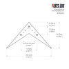 Tail Piece for Flying V / 52.5mm