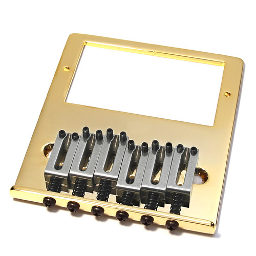 Standard Humbucker Tele Bridge With Individual Block Saddle Standard Humbucker Tele Bridge With Individual Block Saddle