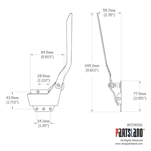 SG Maestro Tremolo Tailpiece