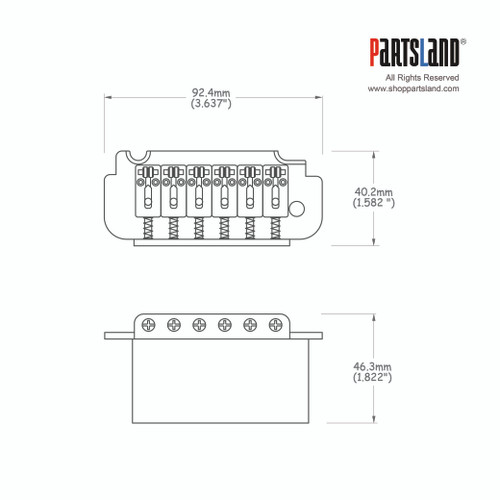 Roller Saddle Tremolo