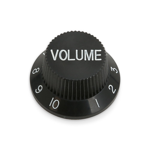 Plastic Strat Knob / VOLUME text Plastic Strat Knob / VOLUME text