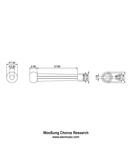 BRIDGE PIN(BPN-WHT/B)