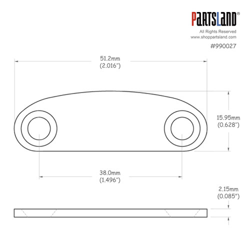 Crescent shape Neck Plate