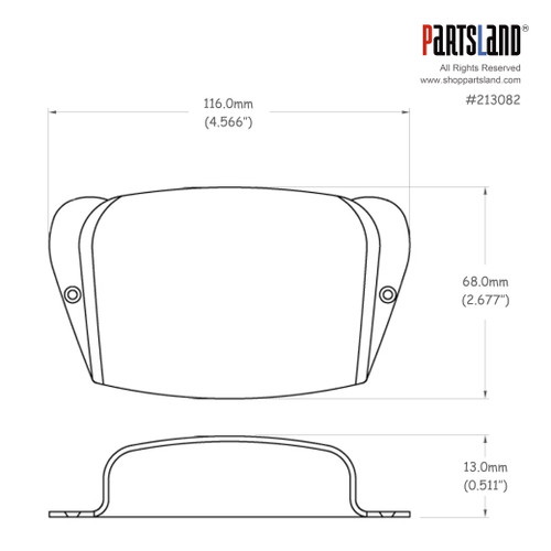 Precision Bass® style Bridge Shield Cover