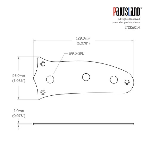 Mustang style Control Plate