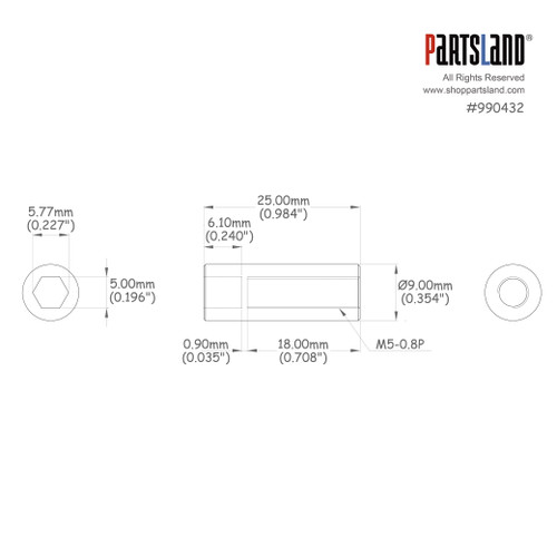 Truss Rod Nut for LI5