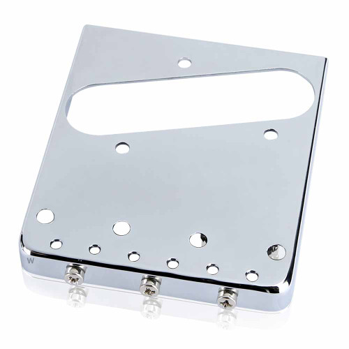 Vintage Tele Bridge with Matt Nickel Saddle Vintage Tele Bridge with Matt Nickel Saddle