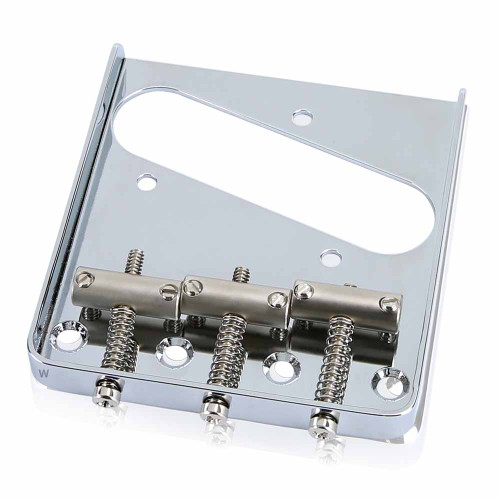 Vintage Tele Bridge with Matt Nickel Saddle Vintage Tele Bridge with Matt Nickel Saddle