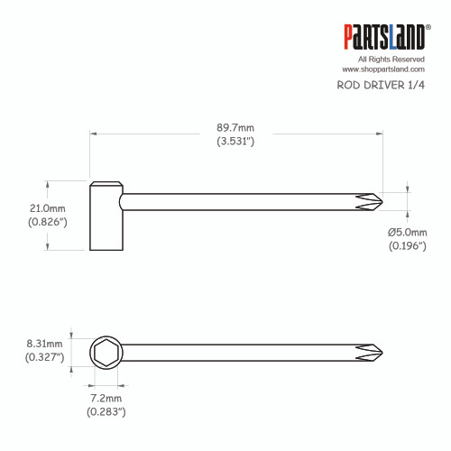 <drop>Socket Rod Driver