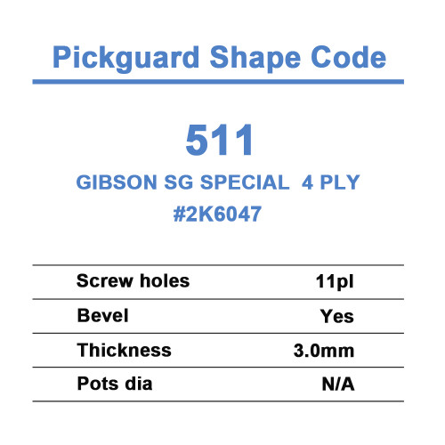 Gibson SG Special  4 Ply