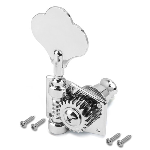 Elephant Ear Style Button Bass Tuner, 22:1 Gear Ratio
