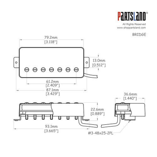 7-string Covered Humbucker