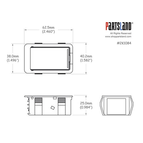 FC1-9 Volt Battery Case