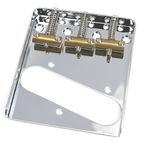 Vintage Tele Bridge With Tail Through Hole