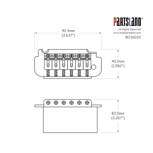 Roller Saddle Tremolo