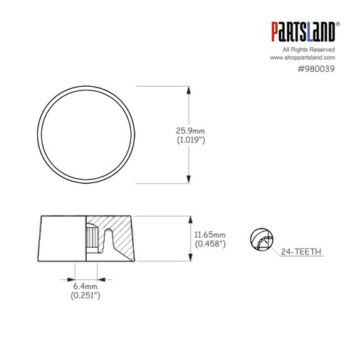 <drop>OEM logo Speed Knob / Metric knul