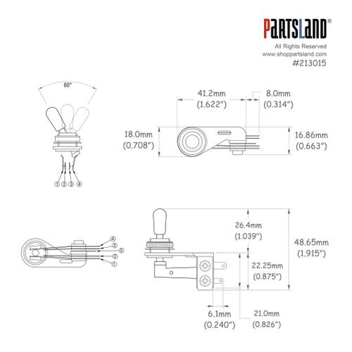 SG style Toggle Switch