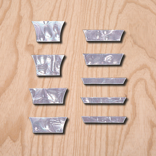 Flared-trapezoid shapes Inlays / AP16