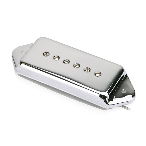 P90 Dog Ear Pickups with Chrome Cover / Alnico 5