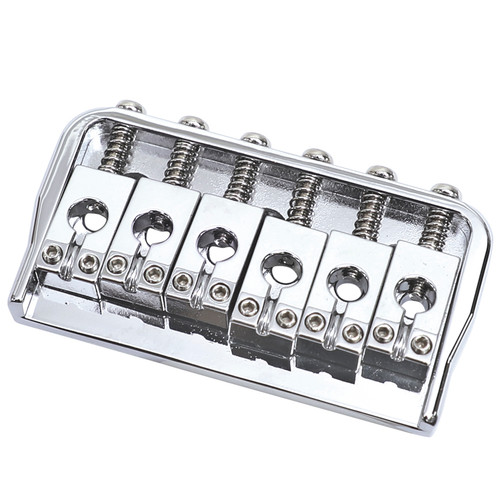 Thick Block Brass Hard Tail Bridge with  PRS type Saddle