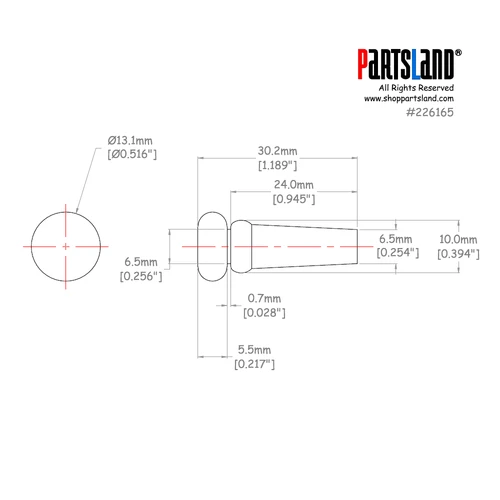 Plastic End Pin